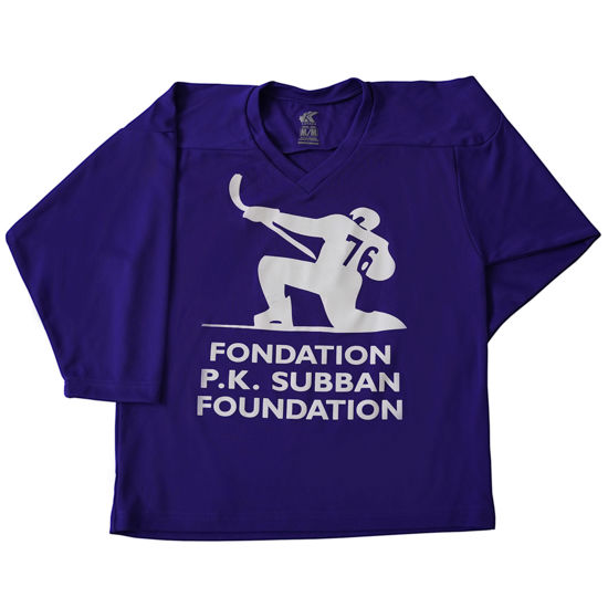 Picture of Throwback Skateman Kobe sportswear practice jersey in purple